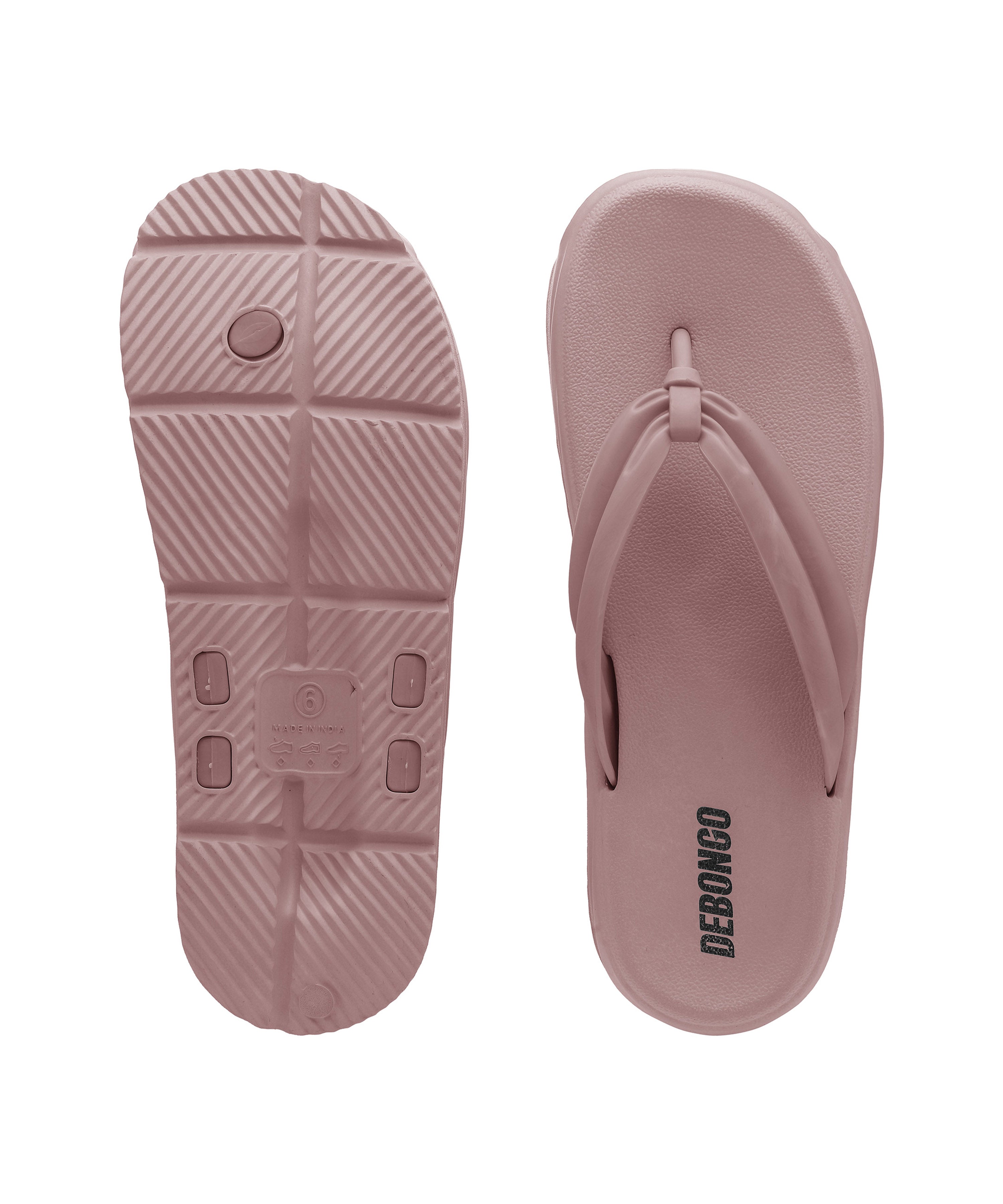 Fluffy Thong Flip Flops for Women