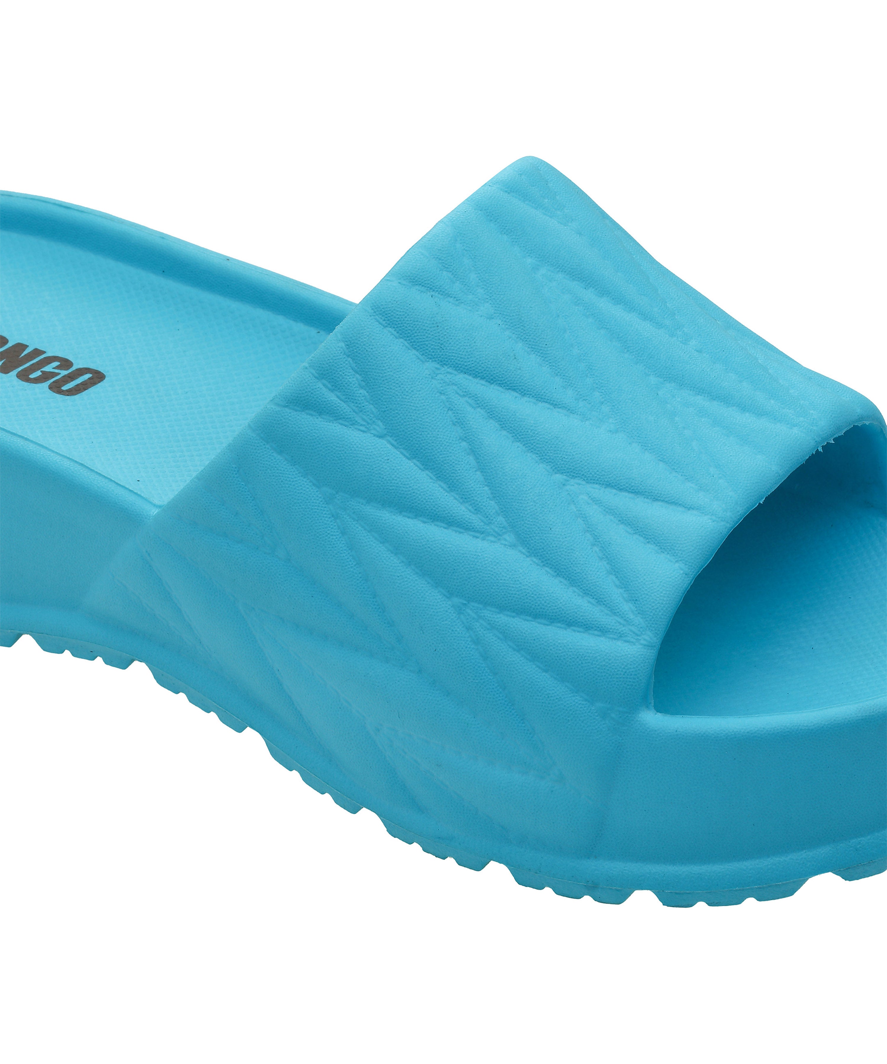 Textured Square-Toe Sliders for Women