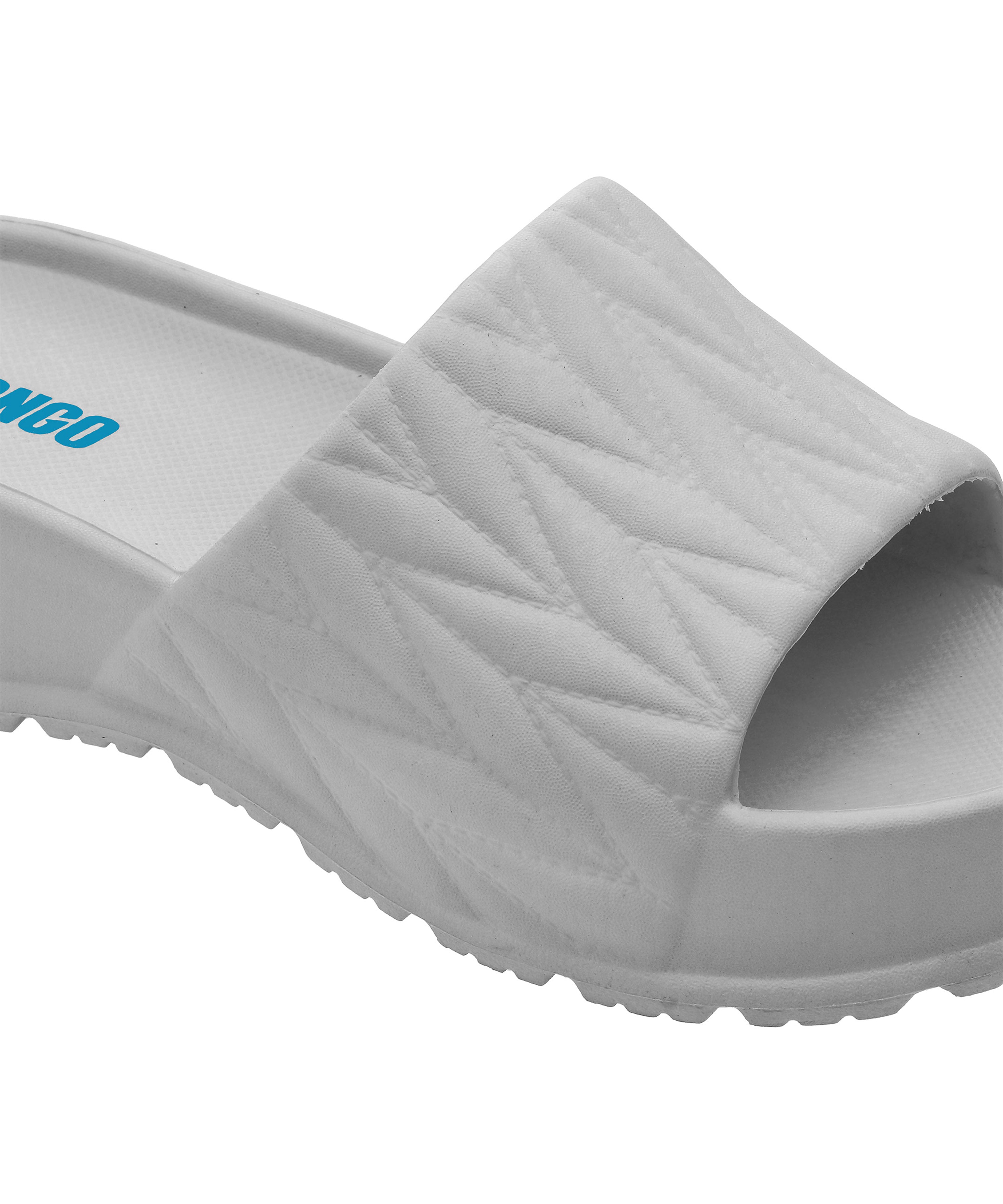 Textured Square-Toe Sliders for Women