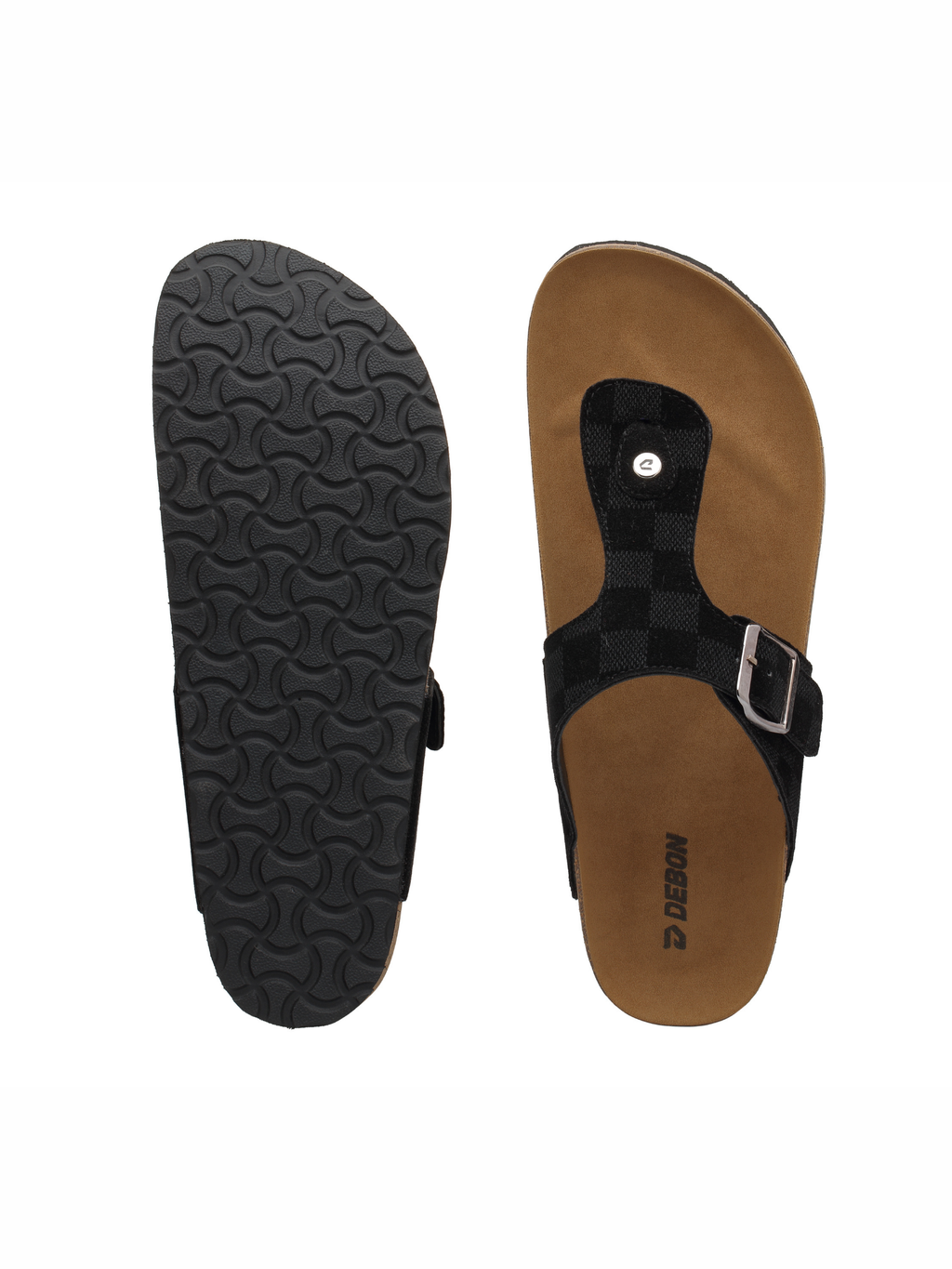 Men’s Cork Footbed Slip-on Sandal