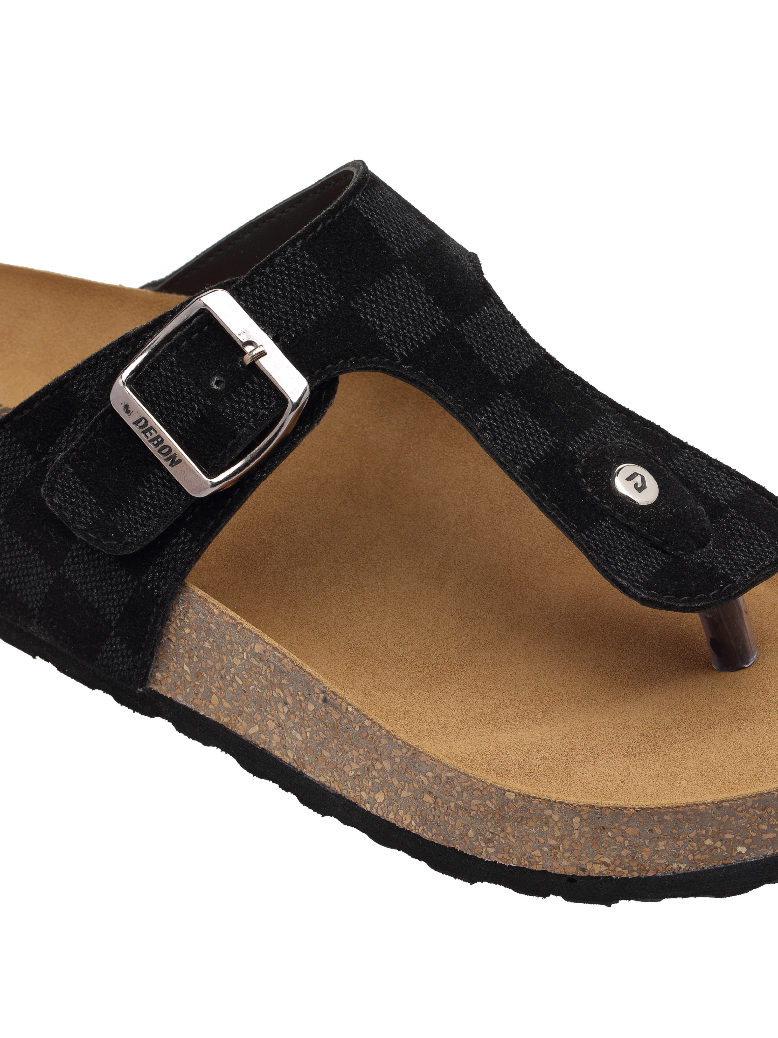 Men’s Cork Footbed Slip-on Sandal