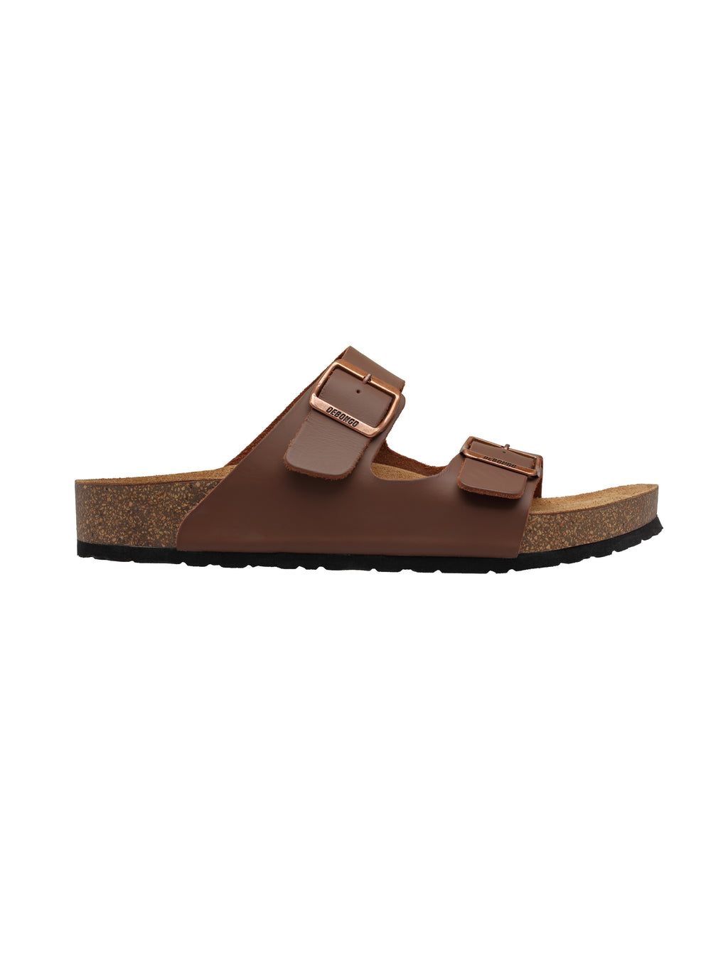Debongo Men’s Genuine Leather Sandals | Cork Sole Comfort Footwear