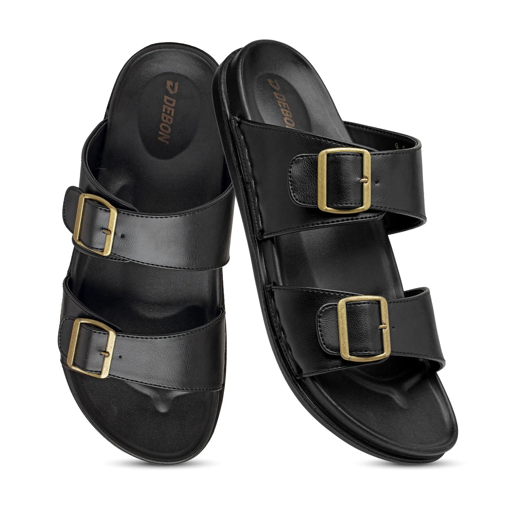 Debon Men's Double Strap Slider