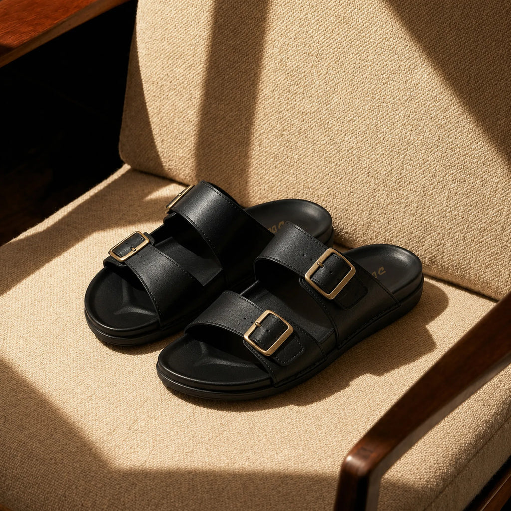 Debon Men's Double Strap Slider
