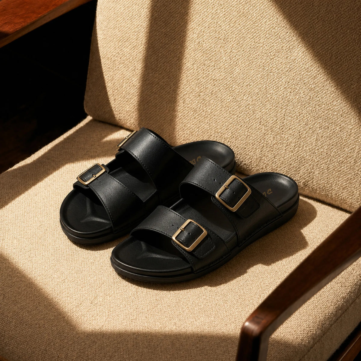 Debon Men's Double Strap Slider
