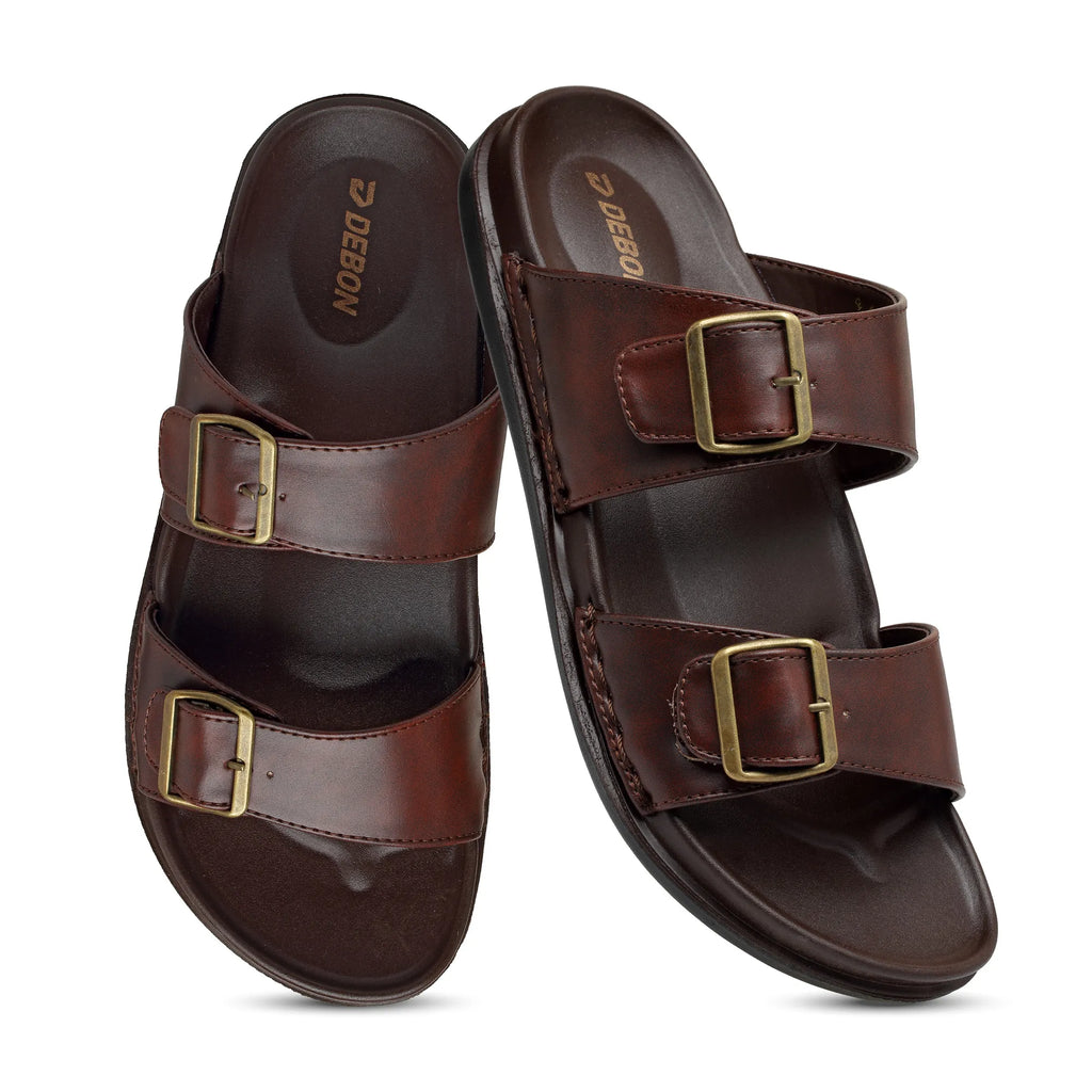 Debon Men's Double Strap Slider