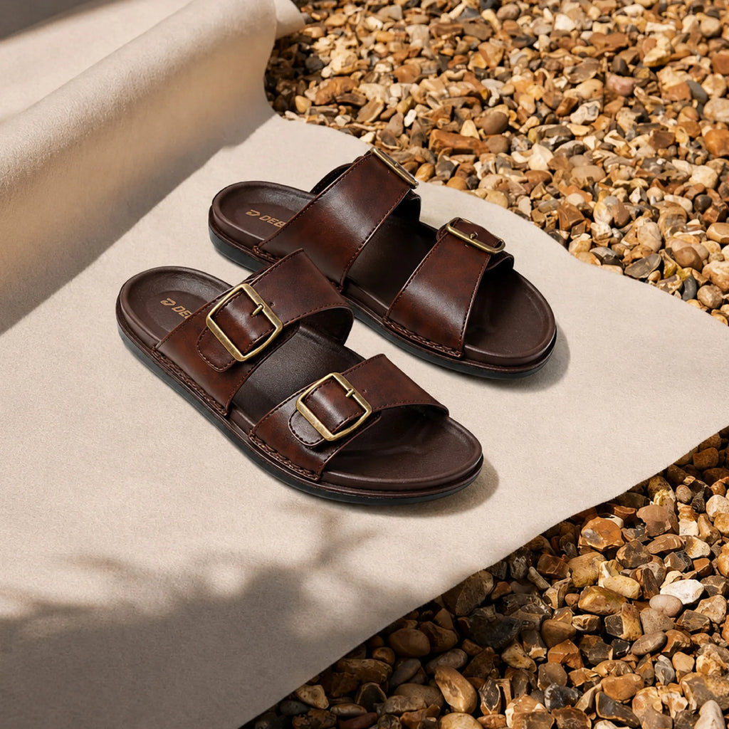 Debon Men's Double Strap Slider