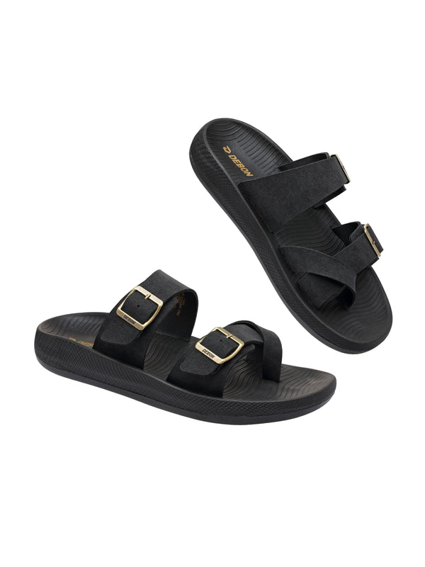 Men’s Brown Ergonomic Comfort Slides