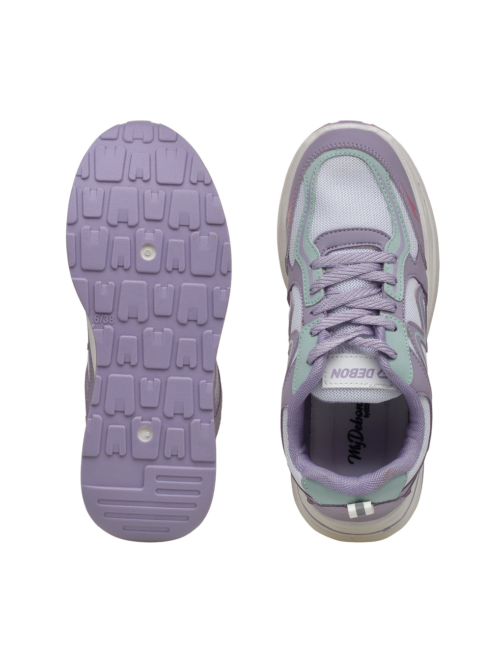 Mesh Lace-Up Casual Shoes for Women