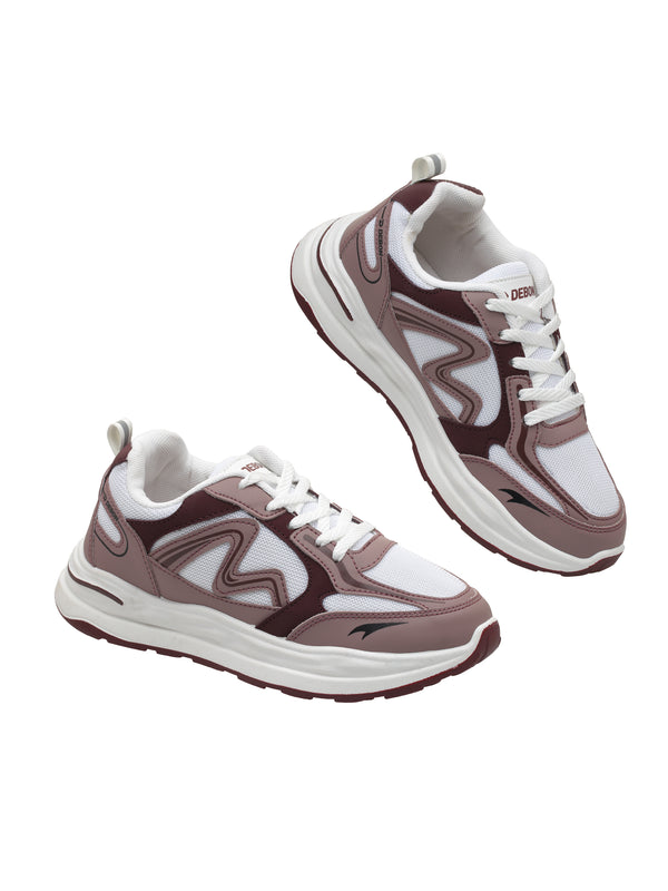 Mesh Lace-Up Casual Shoes for Women