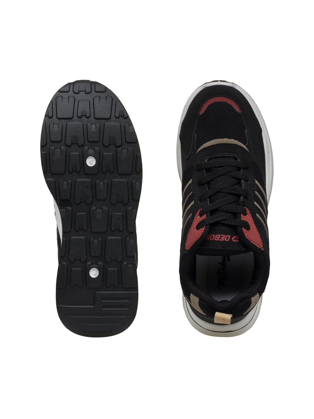 Colorblock Lace-Up Casual Shoes for Women