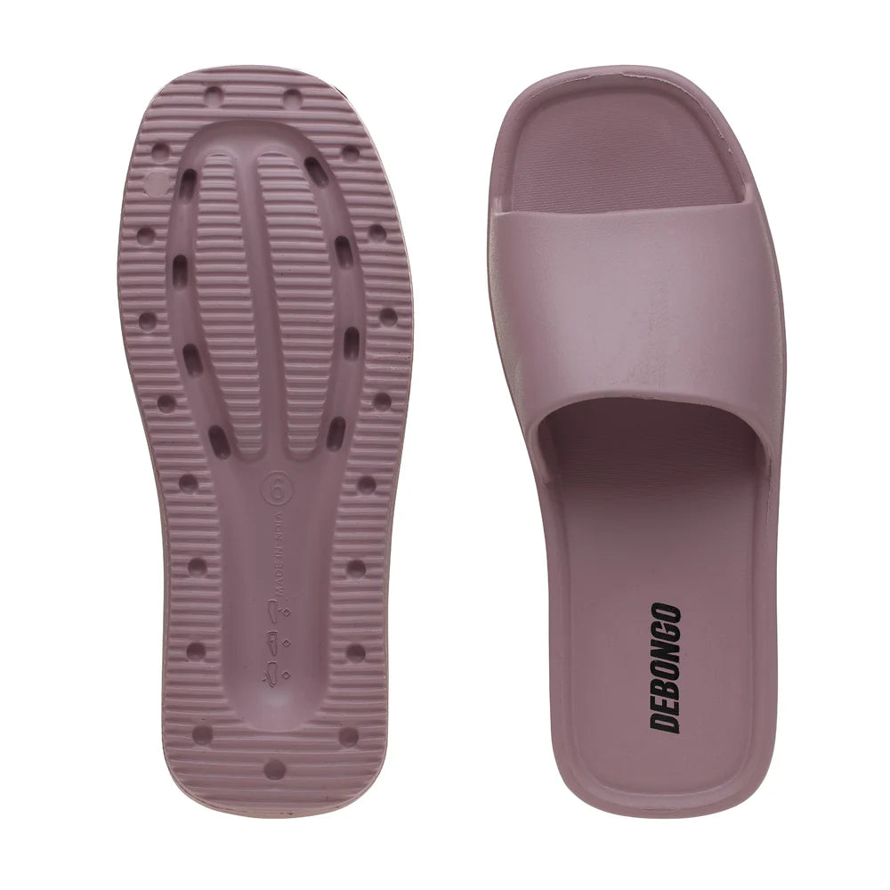 Sleek Square-Toe Sliders for Women