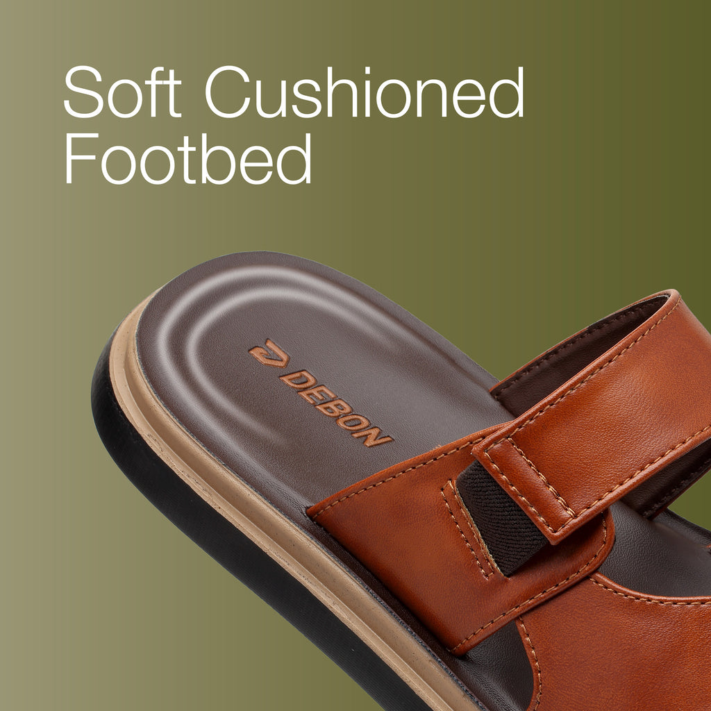 Debon Men's Double Strap Slider