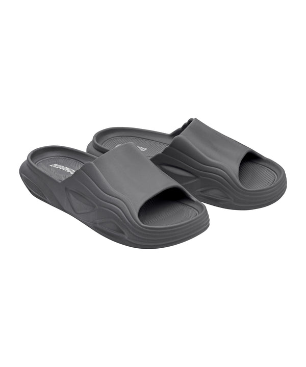 Comfort Slide Sandals - Grey