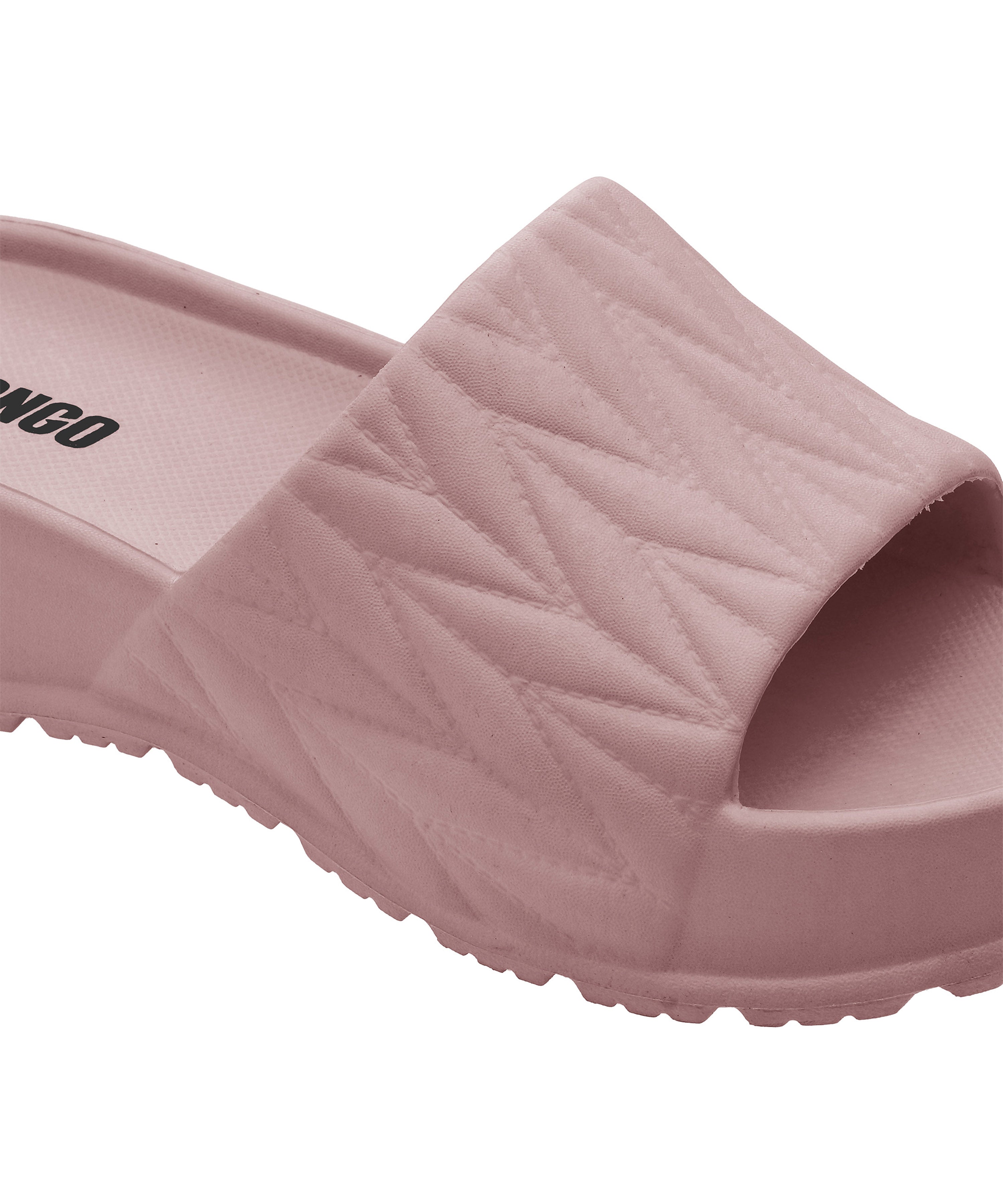 Textured Square-Toe Sliders for Women
