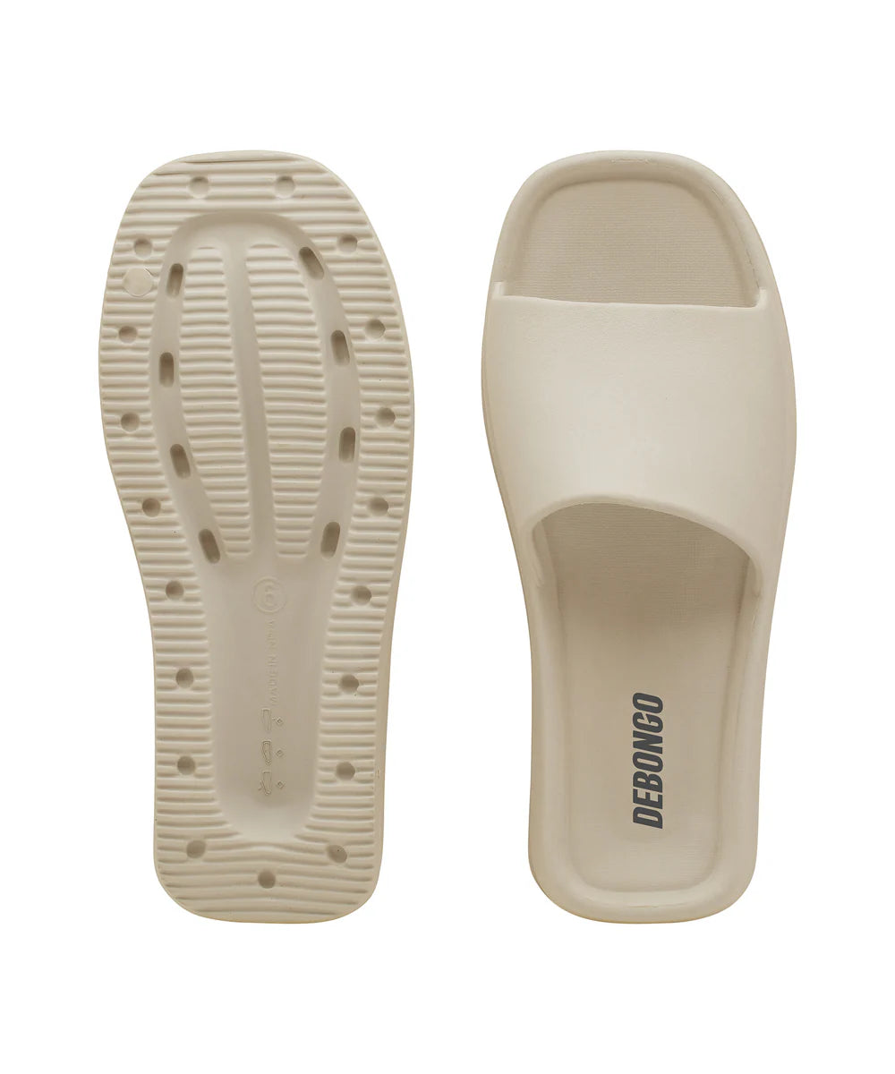 Sleek Square-Toe Sliders for Women