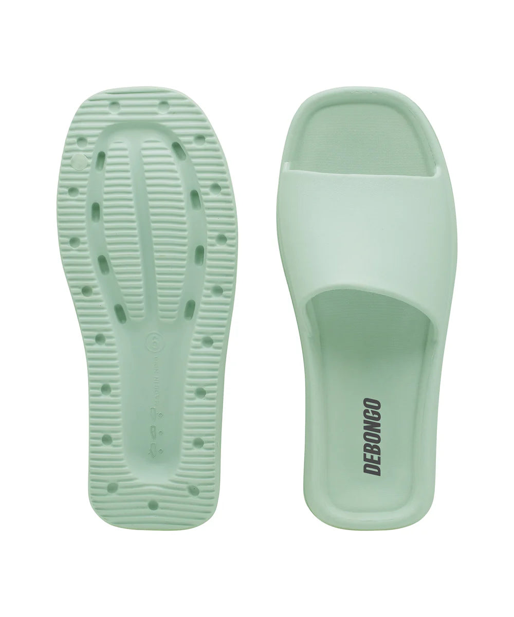 Sleek Square-Toe Sliders for Women