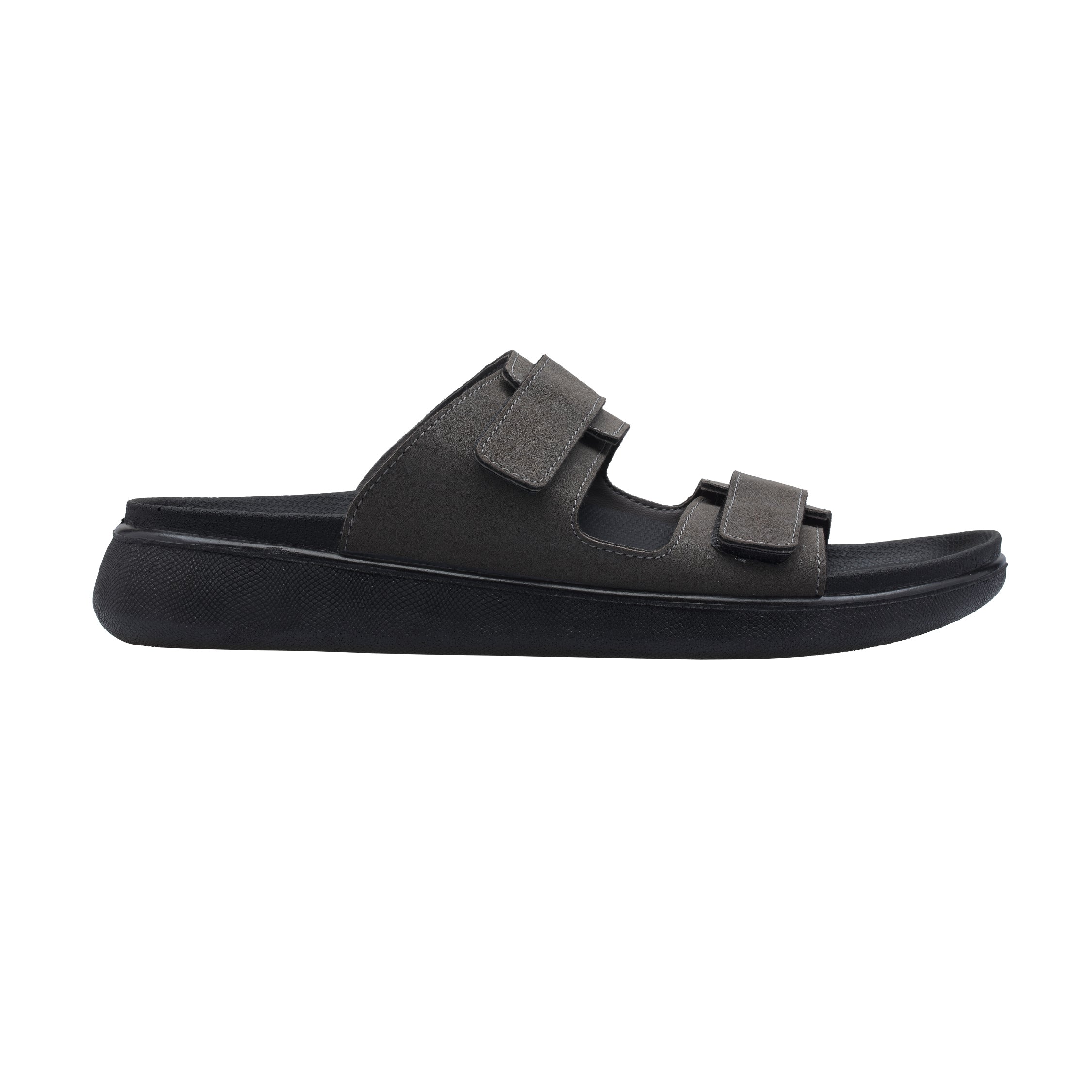 Ezhigo Men’s Velcro Comfort Slide