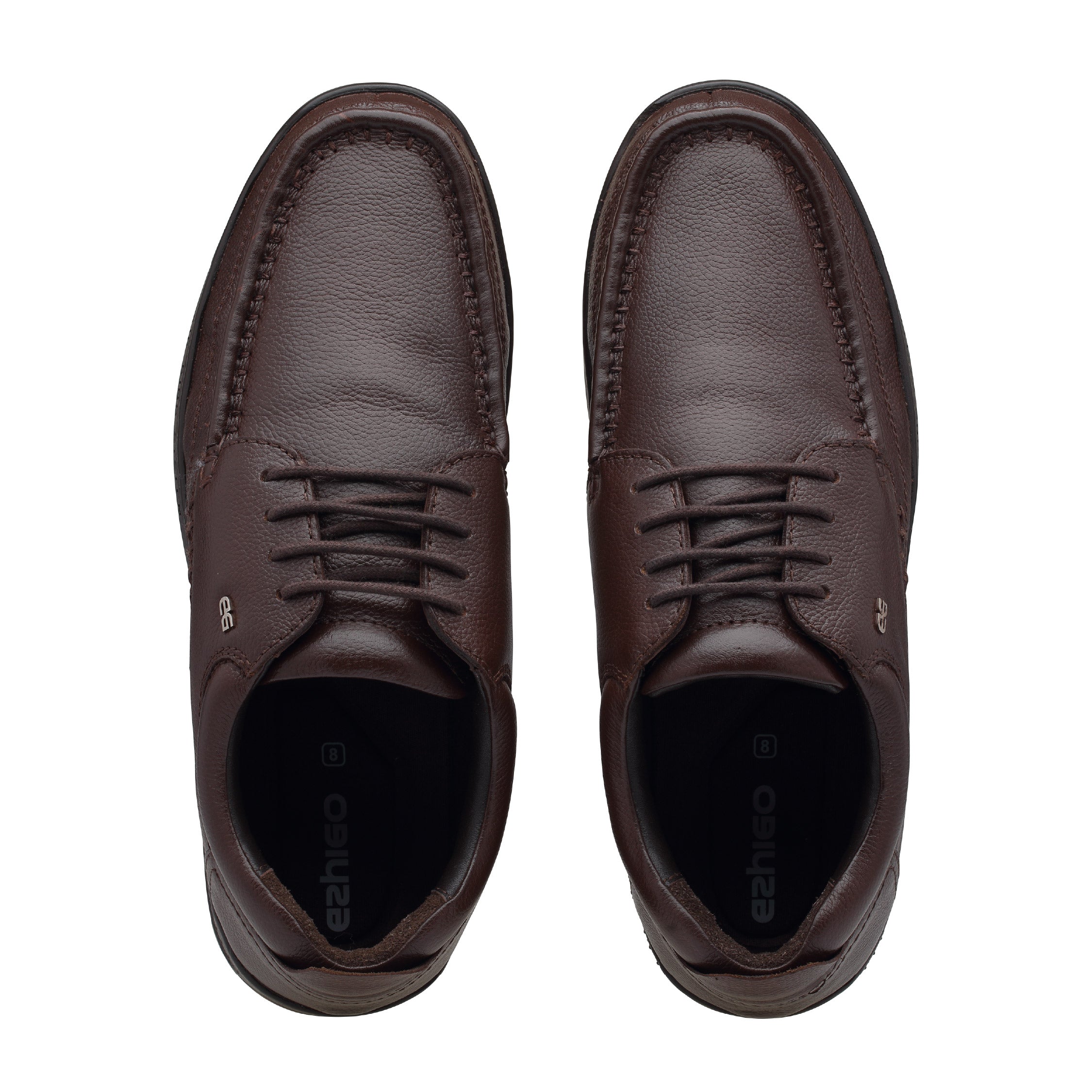 Ezhigo Men’s Air-Comfort Lace-Up Formal Shoe