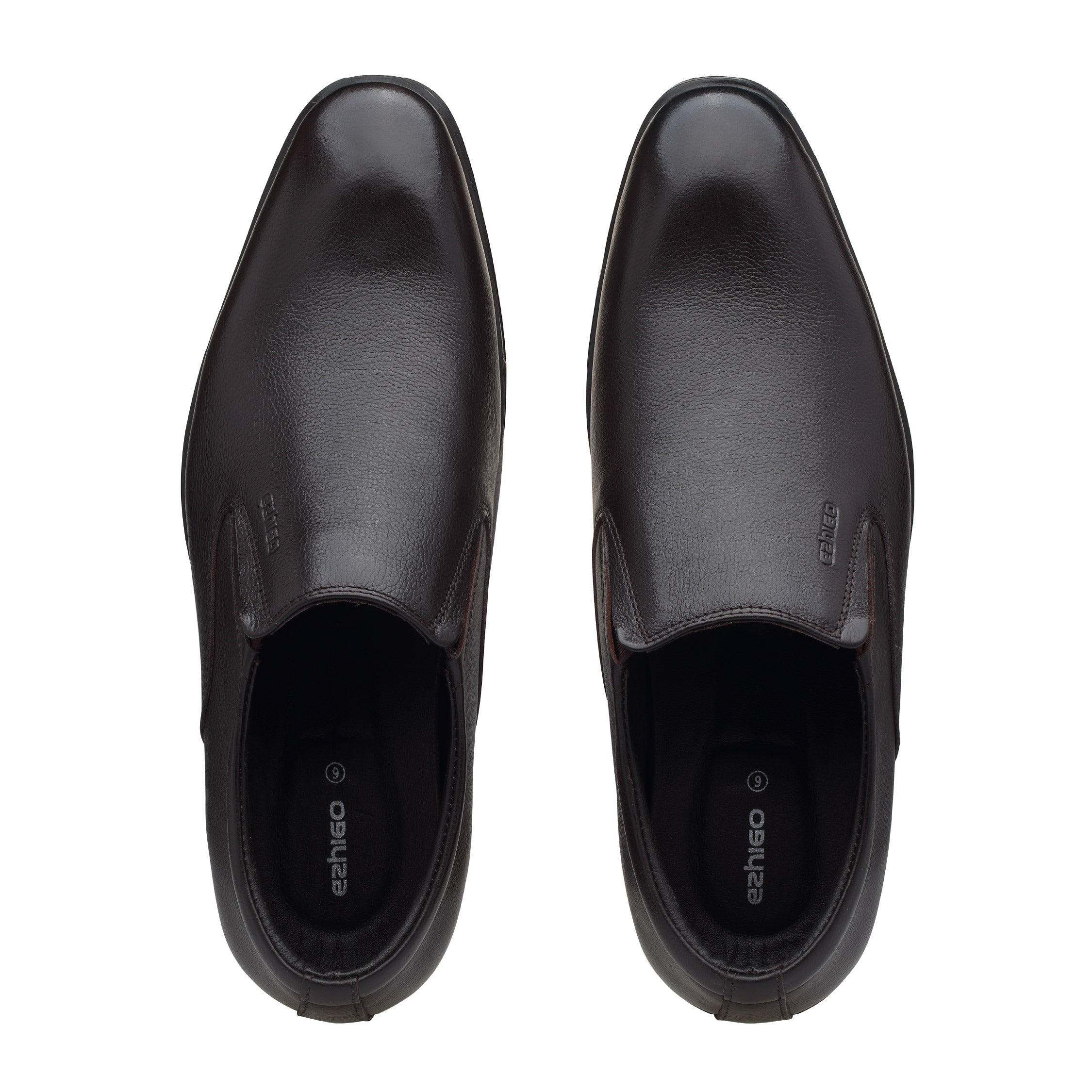 Ezhigo Men’s Slip-On Leather Formal Shoe