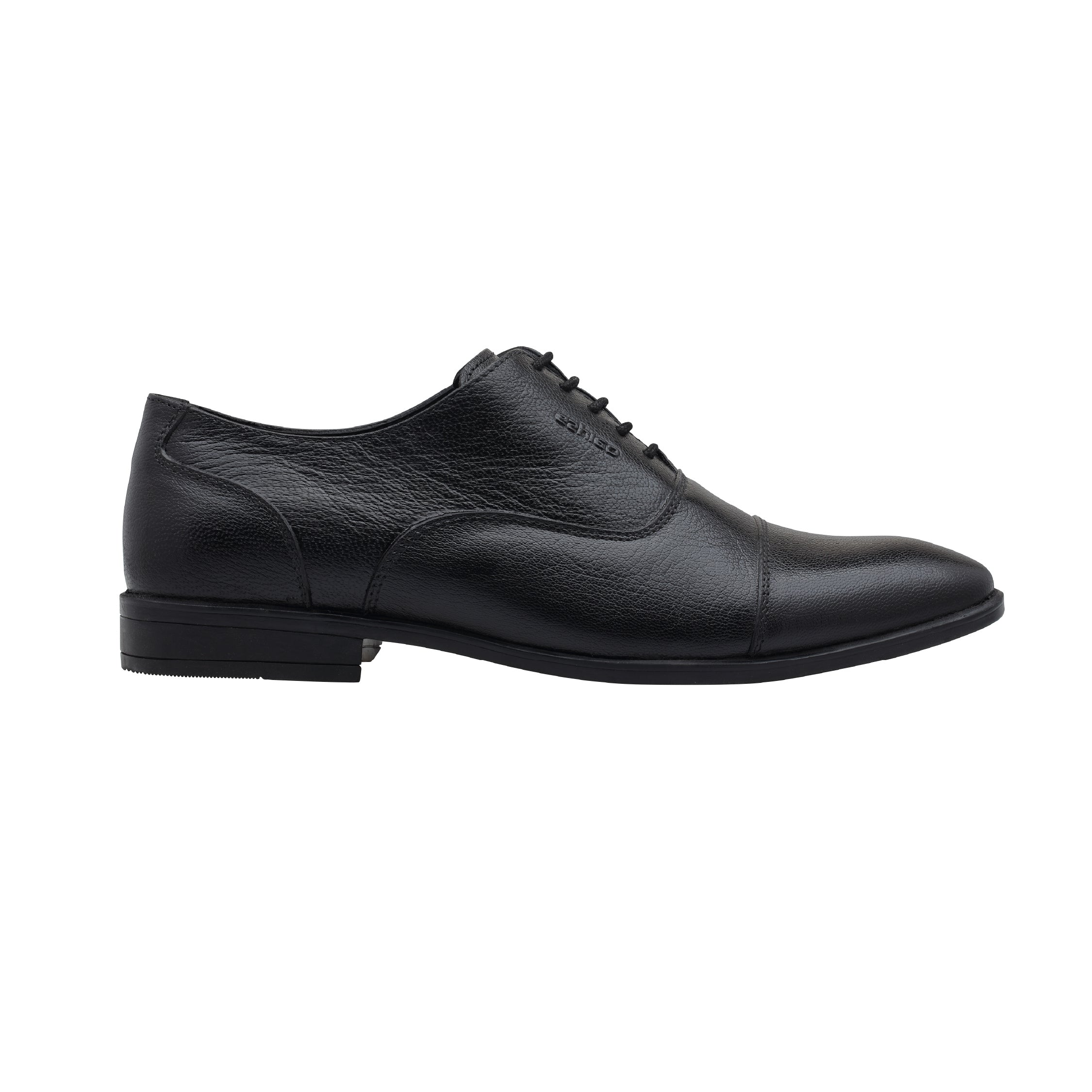 Ezhigo Men’s Cap-Toe Leather Formal Shoe