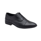 Ezhigo Men’s Cap-Toe Leather Formal Shoe