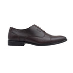 Ezhigo Men’s Cap-Toe Leather Formal Shoe