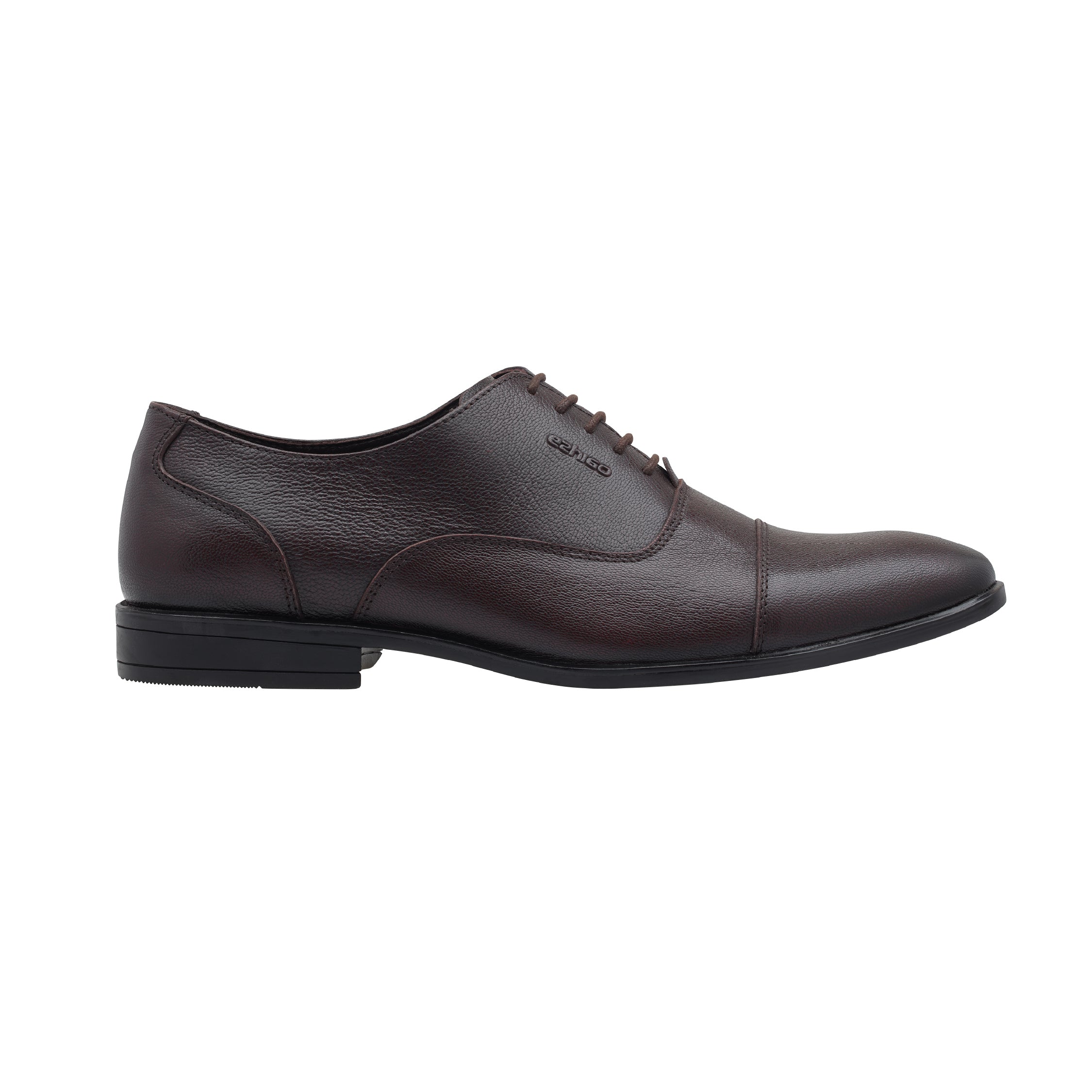 Ezhigo Men’s Cap-Toe Leather Formal Shoe