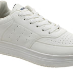 Ezhigo Men's Classic Blue White Casual Shoes| Ultra-soft PU Coated Insole
