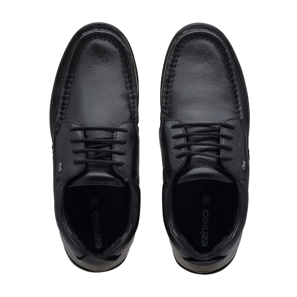 Ezhigo Men’s Classic Leather Comfort Casual Shoe