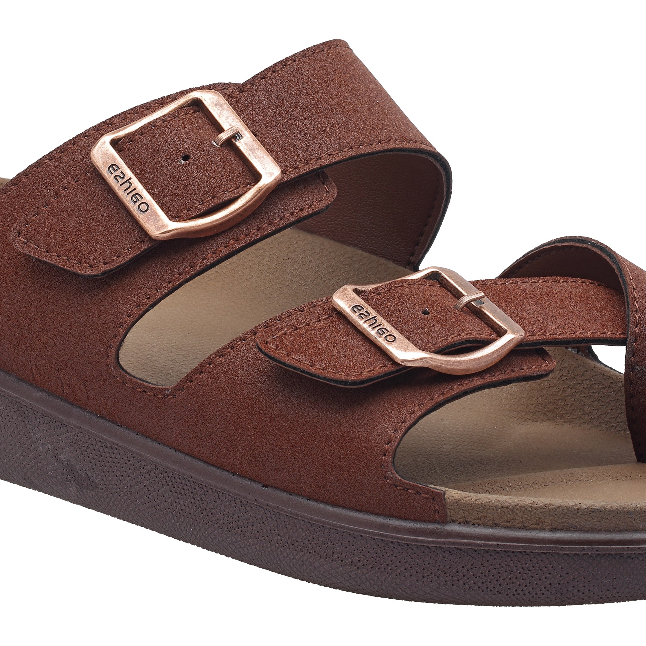 Ezhigo Men’s Classic Buckle Slide