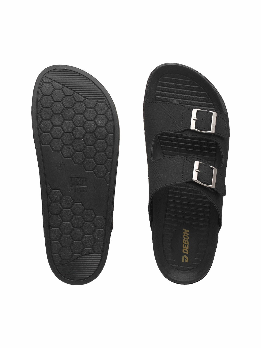 Buckle Strap Comfort Slide Sandal