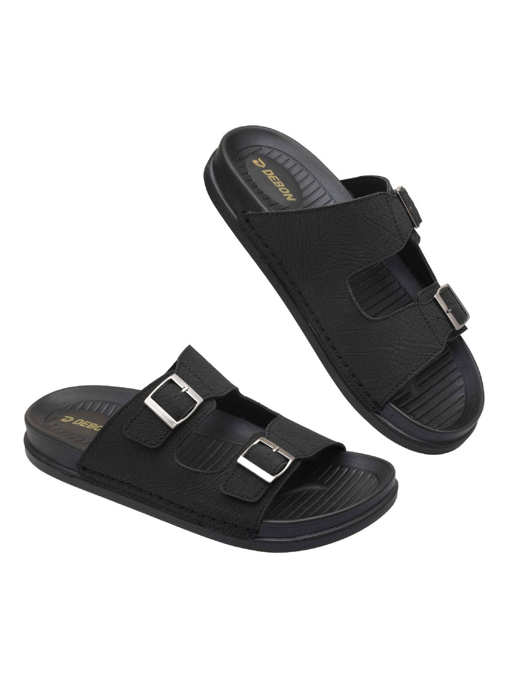 Buckle Strap Comfort Slide Sandal
