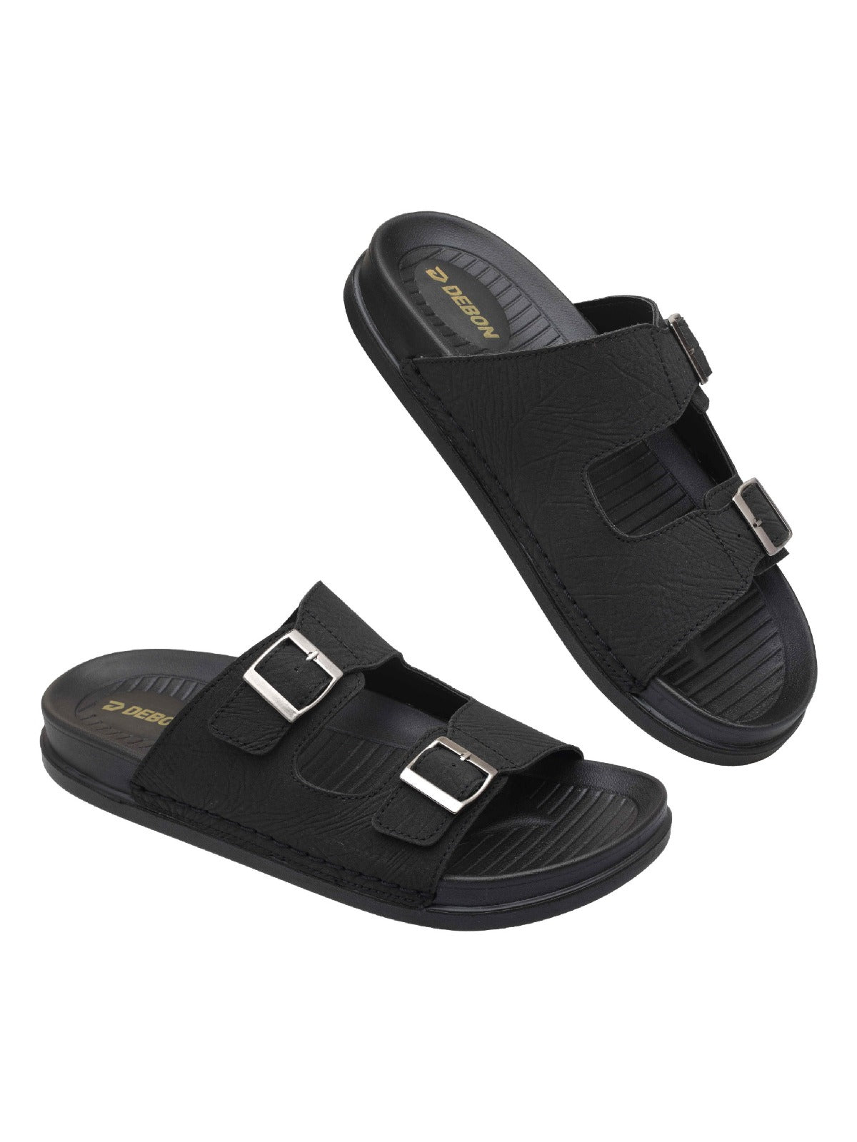 Buckle Strap Comfort Slide Sandal